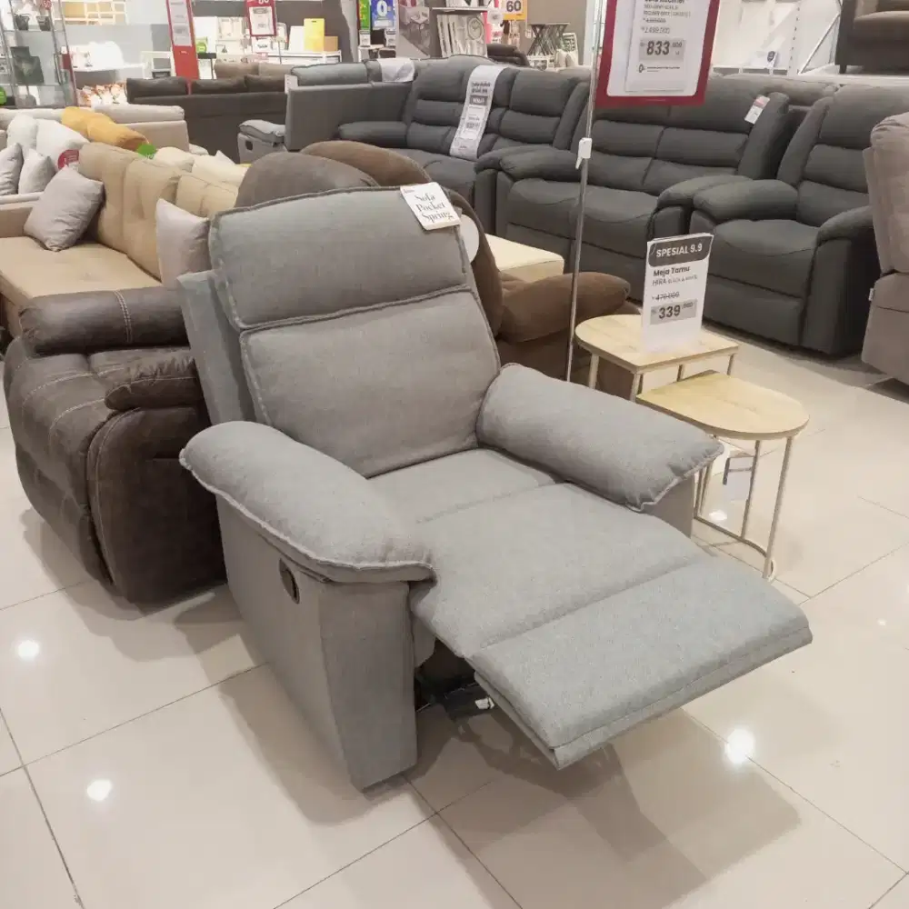 Sofa Set Recliner 6 Dudukan