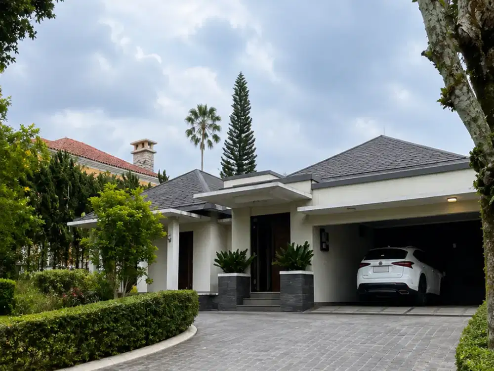 RUMAH DIJUAL RASA VILLA DI RANCAMAYA, BOGOR