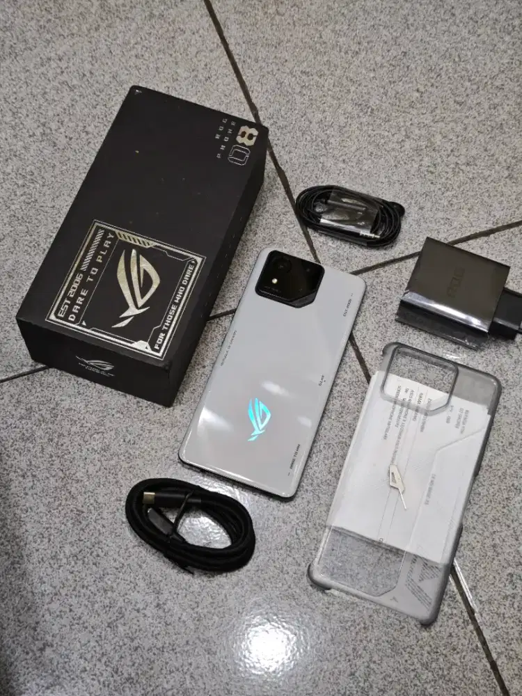 Asus Rog Phone 8 Ram 12/256Gb Fullset Original Resmi
