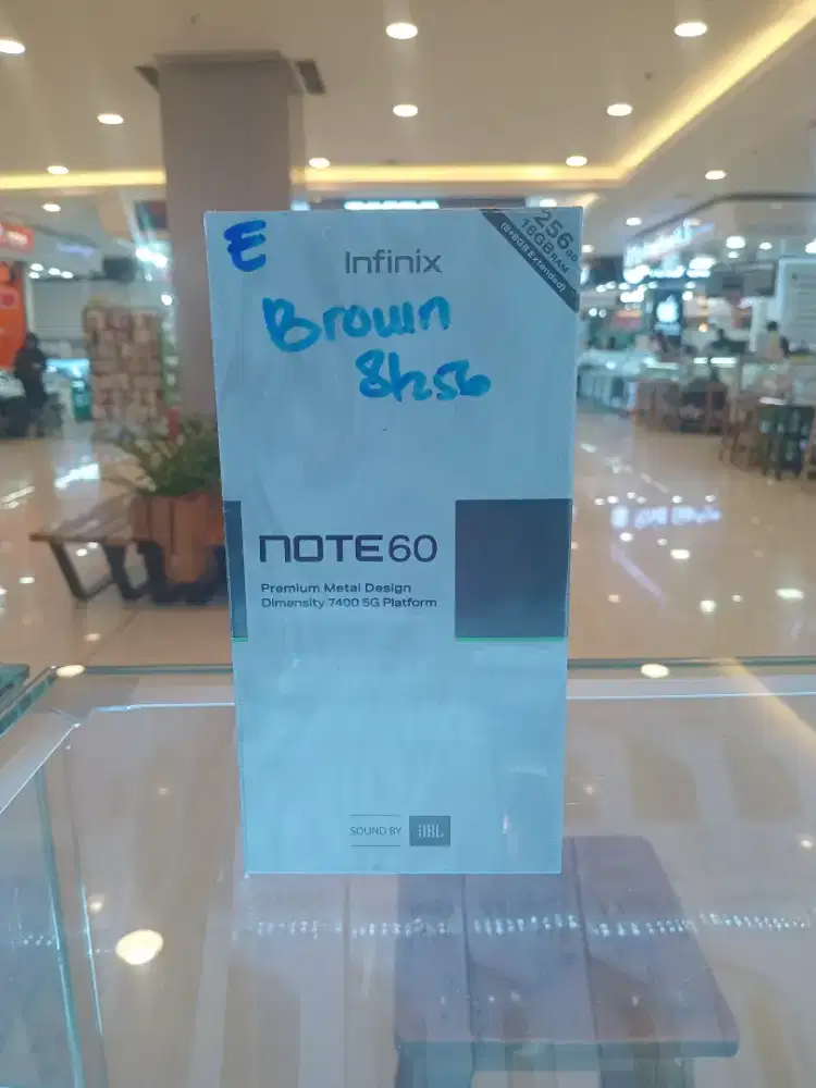 infinix note 60 8/256 garansi resmi
