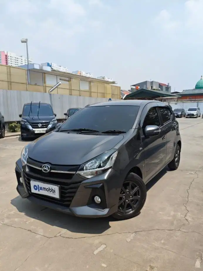KM Rendah - Daihatsu Ayla 1.2 X Bensin-AT 2021