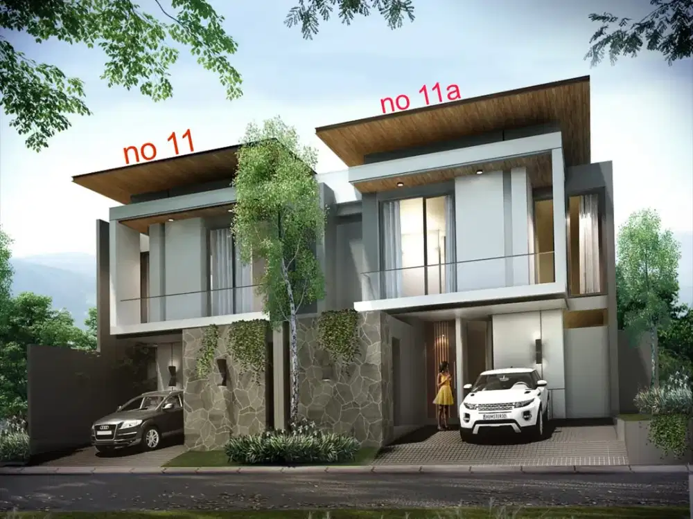Jual Rumah Baru Minimalis Modern di Darmo Baru Barat Sby Barat Strategis Ada 3 Unit