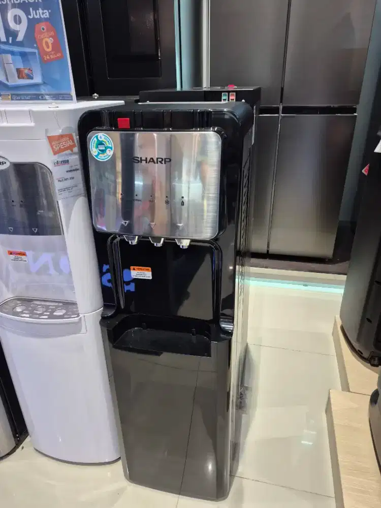 Sharp dispenser galon bawah promo