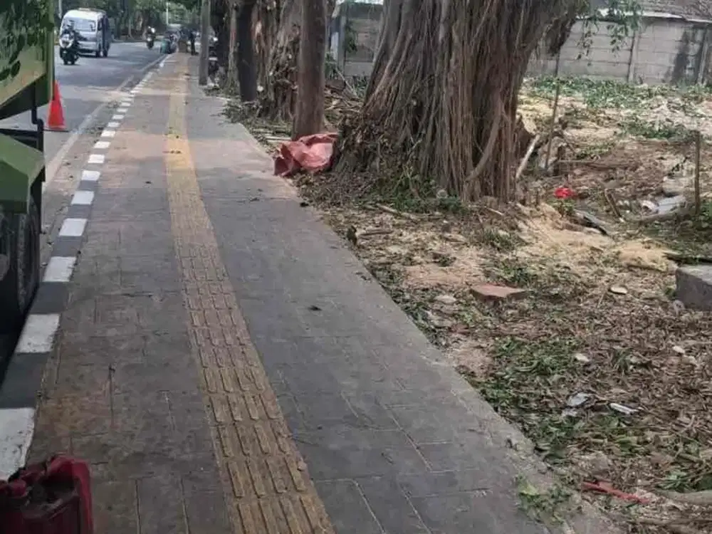 Dijual cepat lahan tanah strategis aksed mudah pinggir jalan raya ramai di raden intan jakarta timur