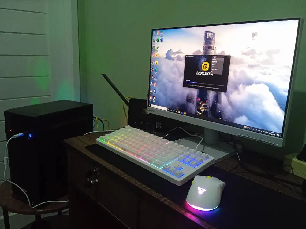 Komputer Gaming Ringan Fullset PC Office