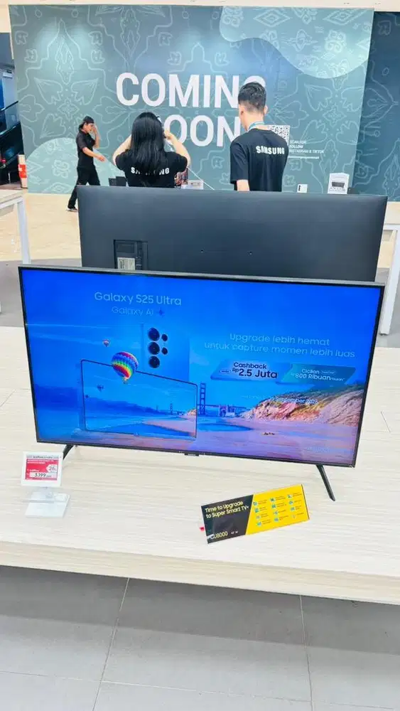 KREDIT TV SAMSUNG SMART TV 43INCH PAKAI HOME CREDIT PROMO TANPA DP
