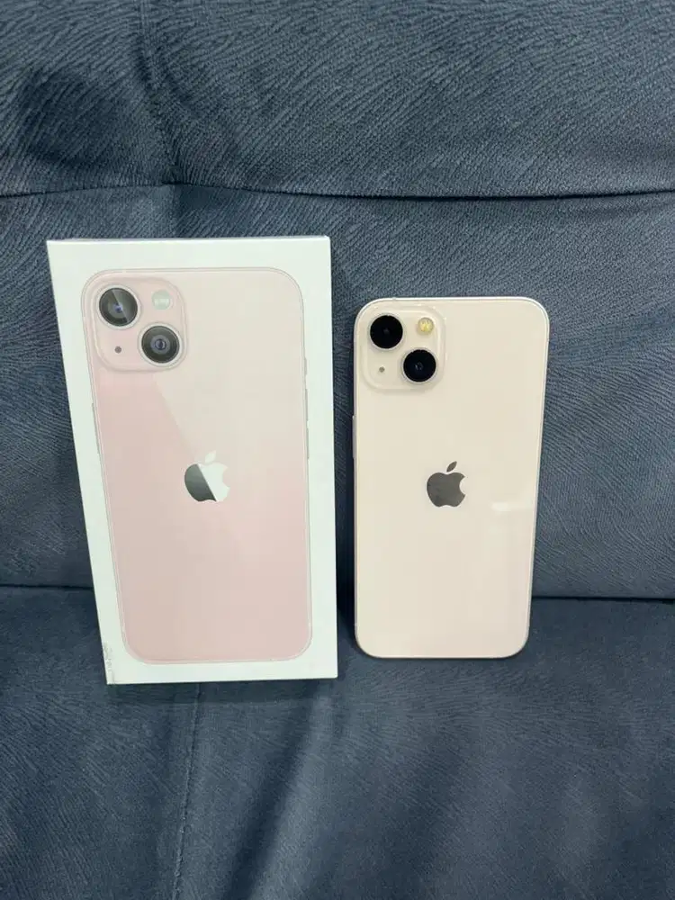 Iphone 13 256gb pink beacukai fullset