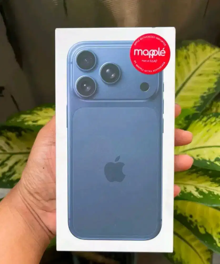 iPhone 17 pro 256 blue new segel iBox digimap resmi