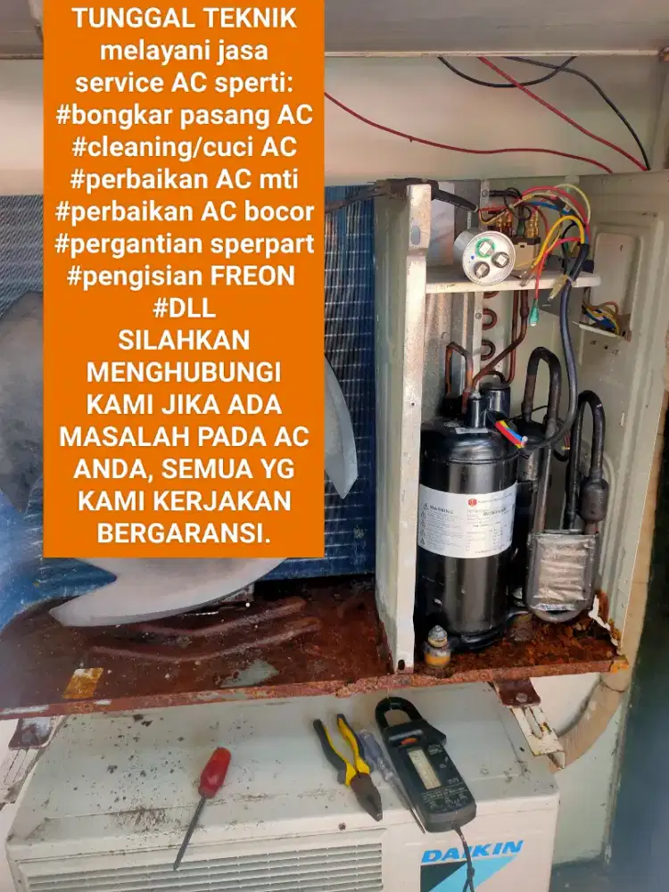 Service AC split panggilan
