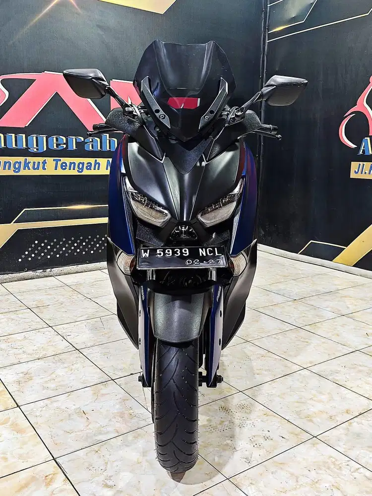 Yamaha X-MAX 250cc ABS warna Biru Doff Th 2022. Anugerah Motor Rungkut