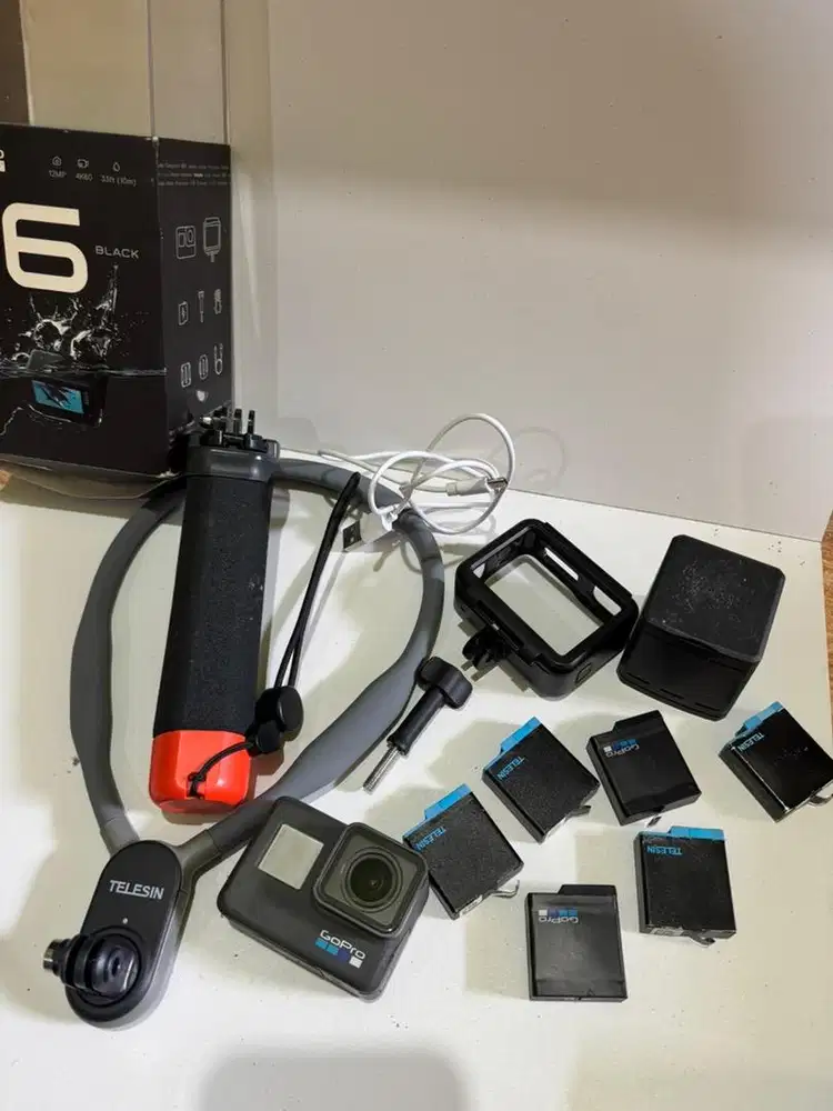 Gopro Hero 6 Mulus Full Set