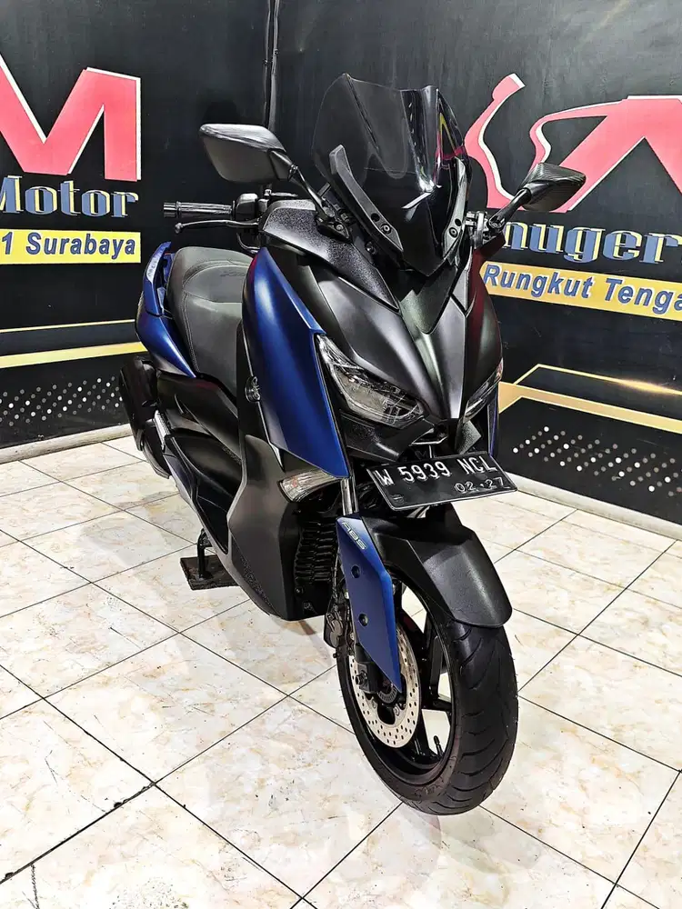 Yamaha X-MAX 250cc ABS warna Biru Doff Th 2022. Anugerah Motor Rungkut