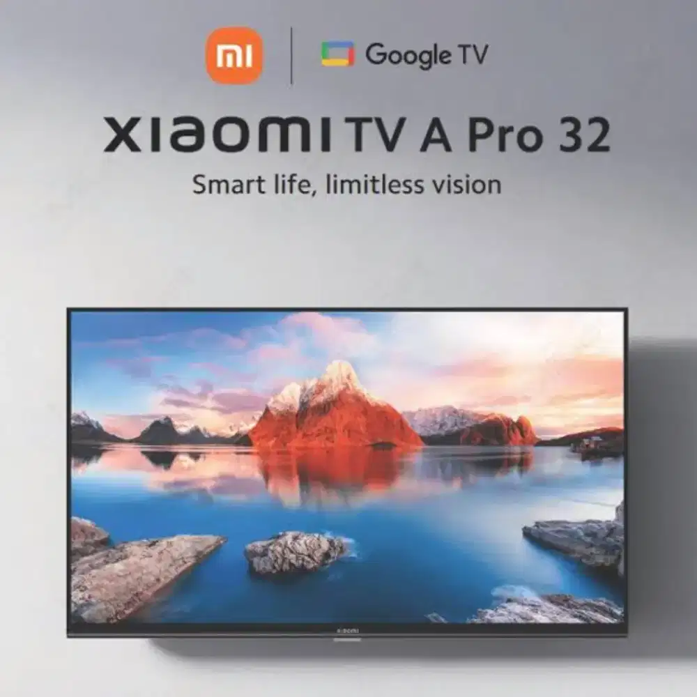Xiaomi A Pro Google TV 32 inch Promo Cicilan free 2x bunga 0%