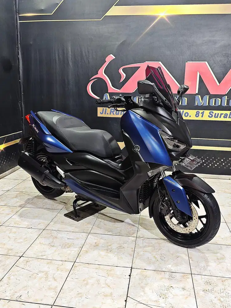 Yamaha X-MAX 250cc ABS Warna Biru Doff Th 2022. Anugerah Motor Rungkut