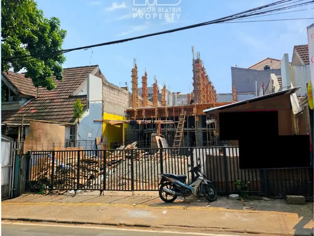 2 RUKO SEDANG BANGUN LOKASI PINGGIR JALAN RAYA LOKASI RAMAI DAN SANGAT STARTEGIS DI KENCANA LOKA, BSD