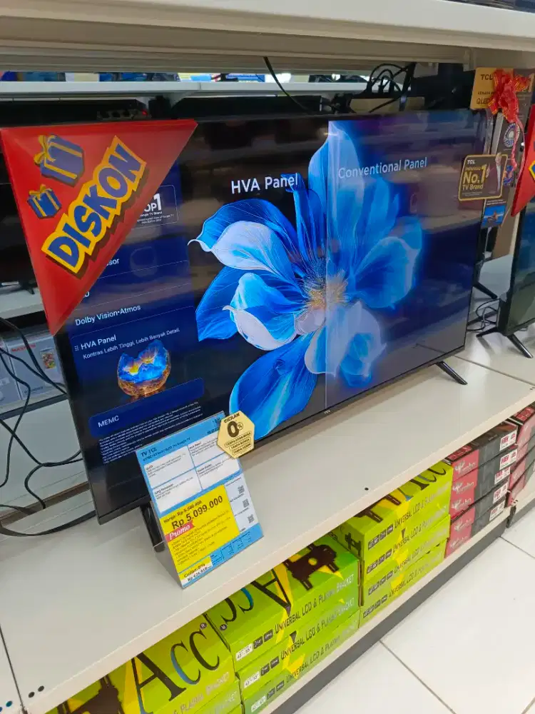 CASH/CICILAN TANPA DP TV TCL 43inch