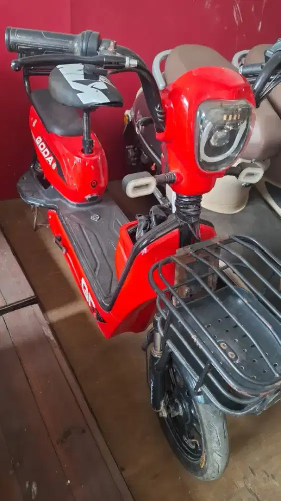 Jual sepeda listrik GODA MERAH