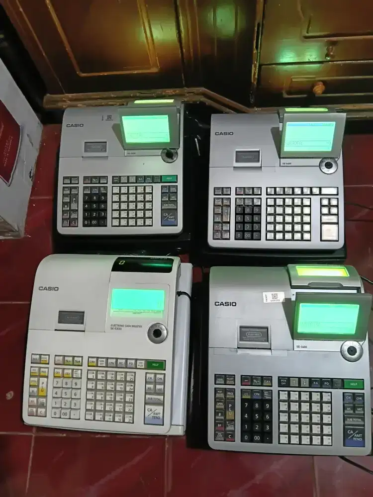 CASH REGISTER / MESIN KASIR CASIO SE S400