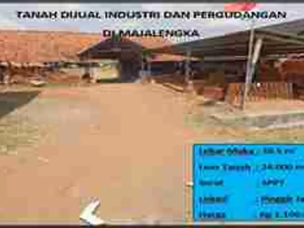 Tanah industri dan pergudangan Majalengka