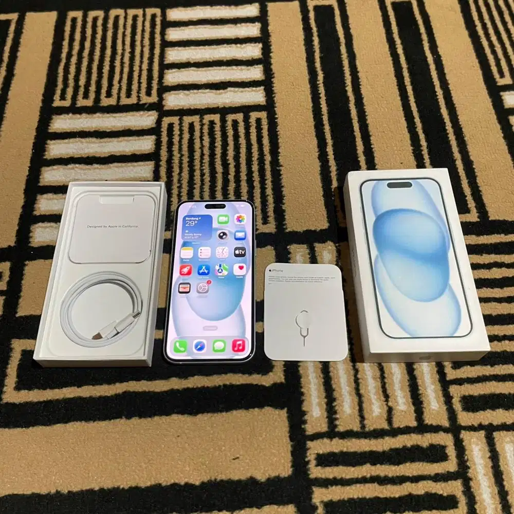 iPhone 15 Plus 128gb iBox Blue Fullset