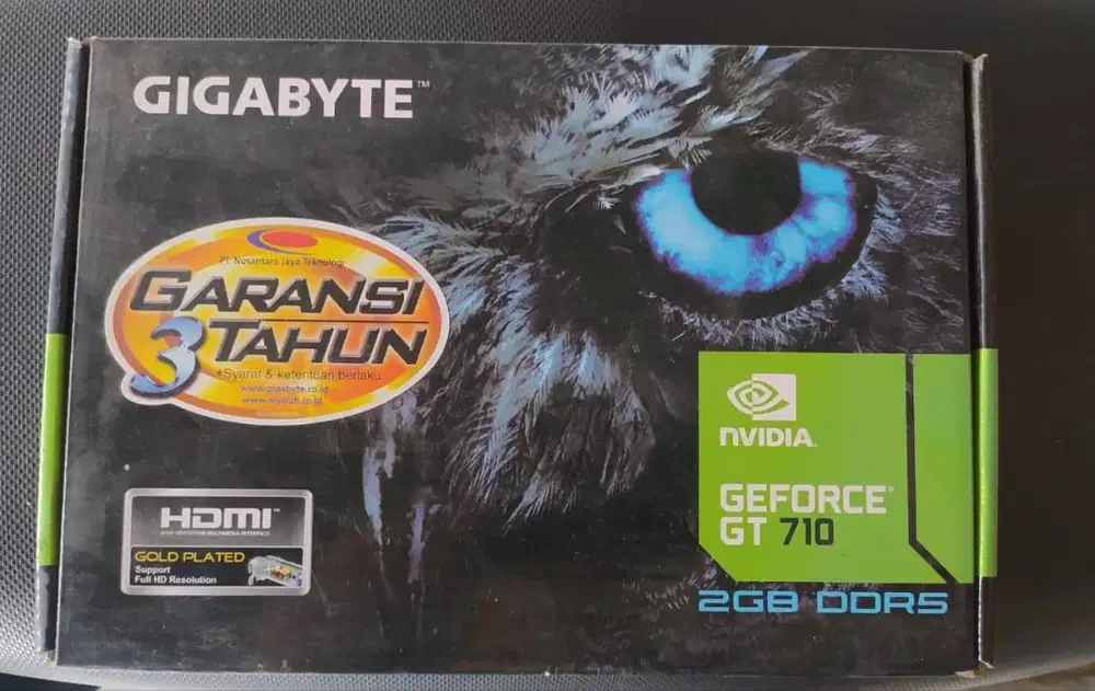 [BEKAS] VGA - Gigabyte Nvidia Geforce 710 DDR3 (SERIUS CEK UNIT)