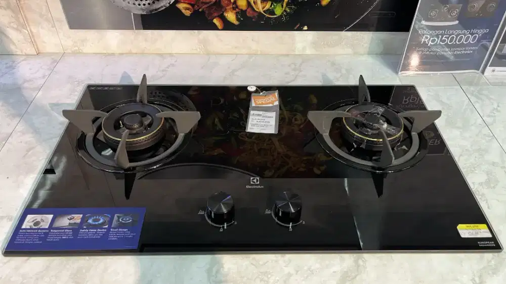 Electrolux kompor 2 tungku