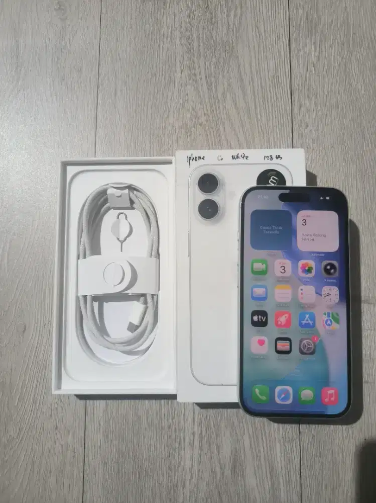 iPhone 16 128GB iBox BH 100 Second