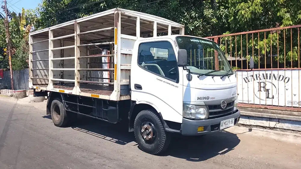Hino Dutro Bak Besi 2014 siap kerja