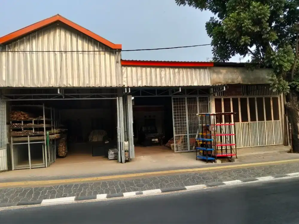 Disewakan gudang /workshop + mess karyawan Di kalimalang, jaktim
