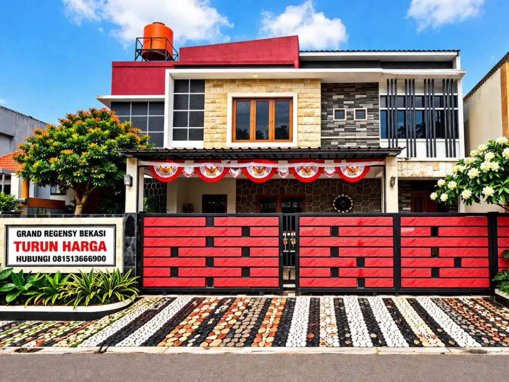 Jual Rumah 3 Lantai di Grand Regency Bekasi Dekat Tol dan Kereta