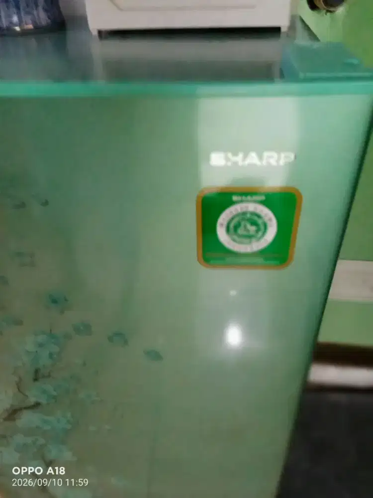 jual kulkas Sharp no minus bagus