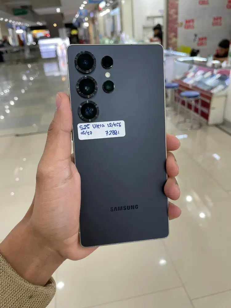 SAMSUNG S25 ULTRA RAM 12/256 GARANSI RESMI MULUS LIKE NEW