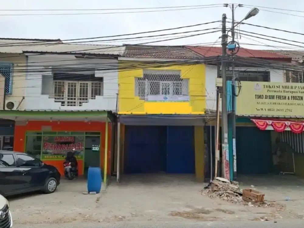 Dijual Ruko 2 Lantai di Jalan Raya Pejuang, Permata Harapan Baru