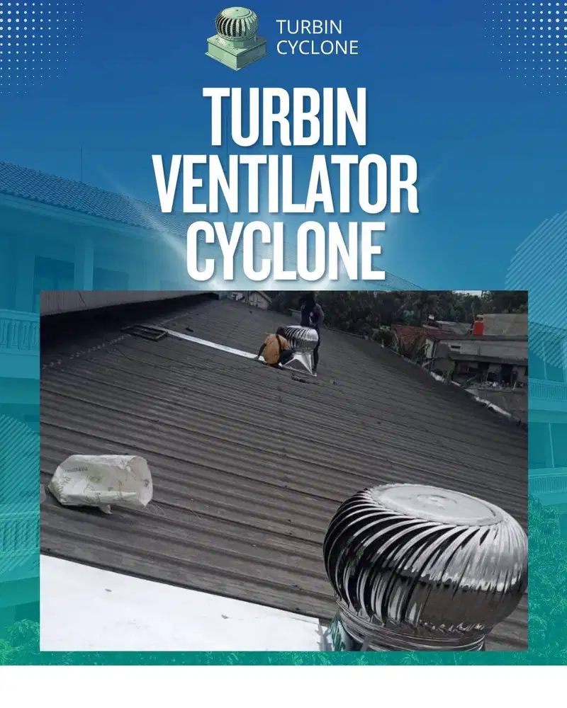 Turbin Ventilator Atap Gudang Tanjung Priuk: Solusi Sirkulasi Udara