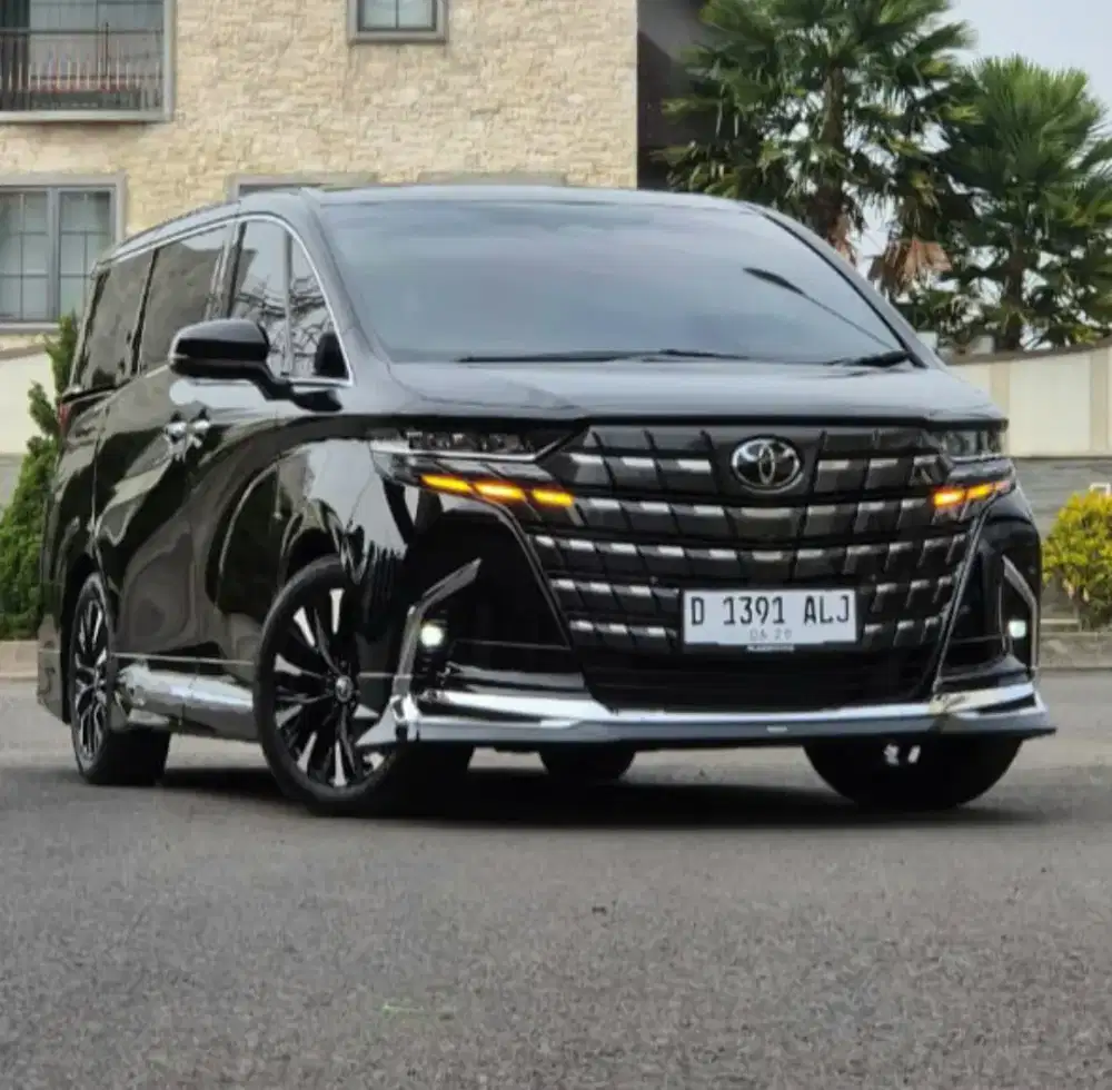 ALPHARD HYBRID MODELISTA TSS 2.5 AT 2024 KM 1.555 Perak FULL ORI BDG