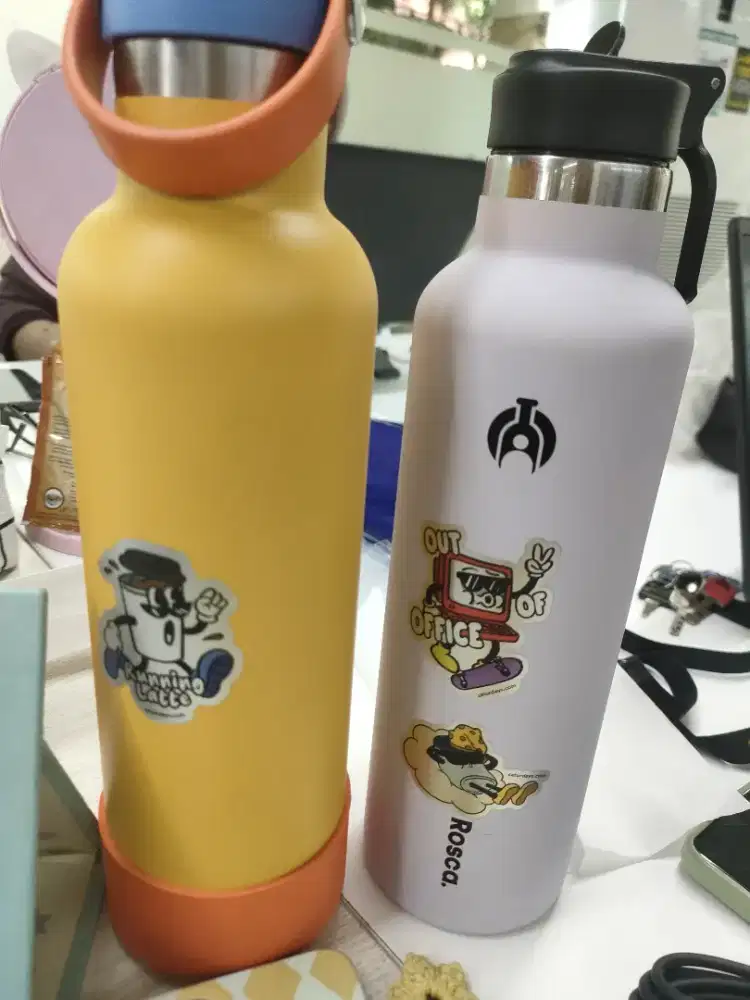 Tumbler minum merek rosca dan le ding ding