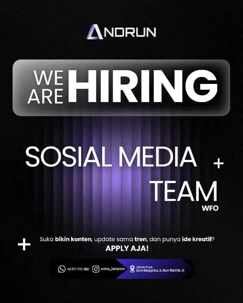 Hiring Social Media Team