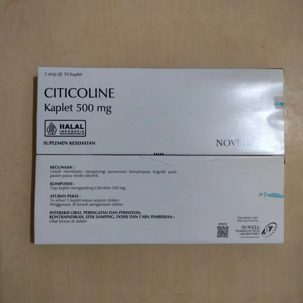 Citicoline suplemen mata
