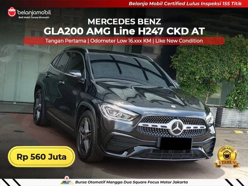[ GARANSI 5TH ] Mercedes Benz Mercy GLA200 GLA 200 AMG 2021/2022/2023