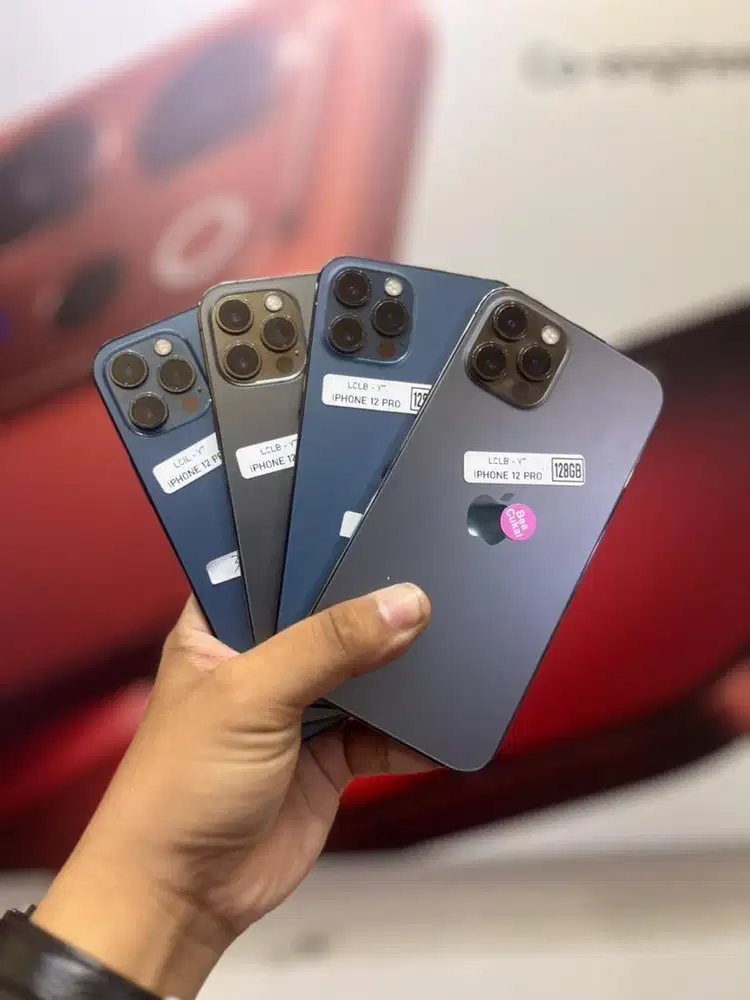 Iphone 12 Pro 128 Beacukai Fullset Mulus Nominus