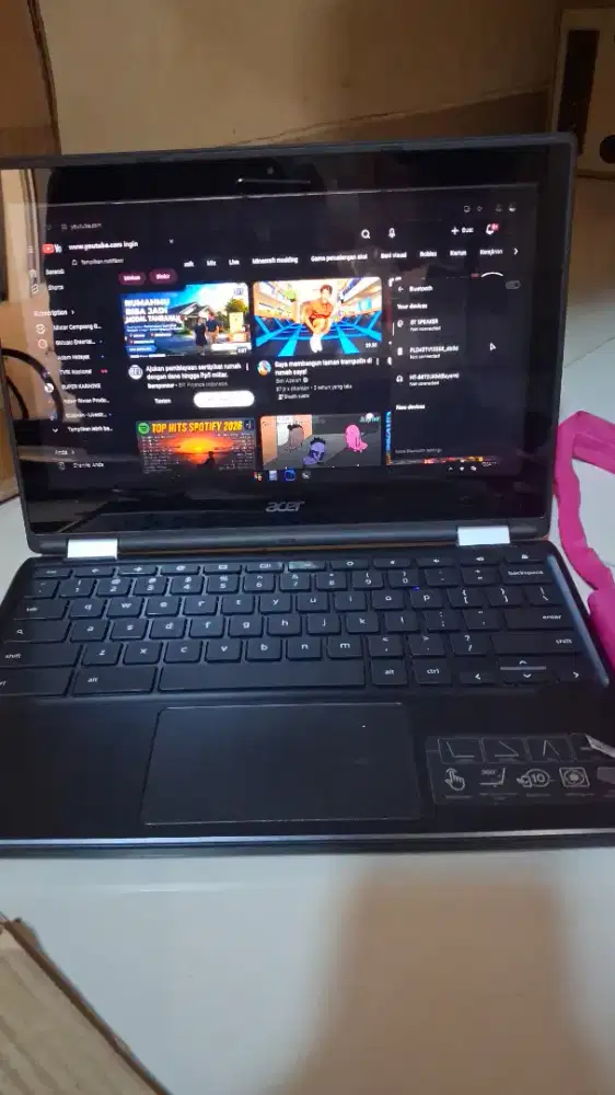 ACER CHROME BOOK ada minus