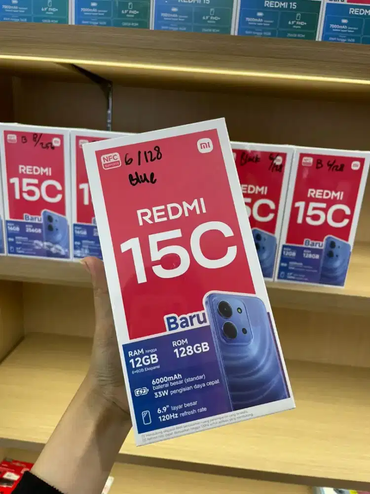 Redmi 15c 6+6/128
