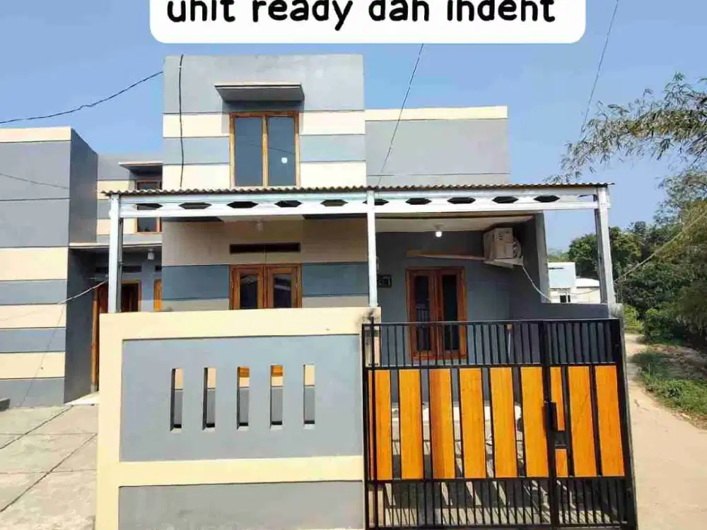 Rumah 165jt Type 36/60, 5 menit ke Stasiun Cilejit Bonus Lengkap Khusus Bulan September Plus Ac