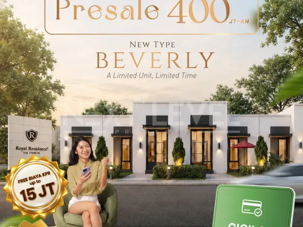 Dijual Rumah Baru di Royal Residence 2 Bia Familia Menganti Gresik