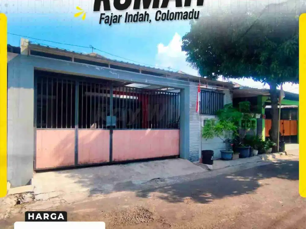 Rumah Dijual Di Baturan Fajar Indah Colomadu Karanganyar, Strategis, Dekat dari Manahan Solo