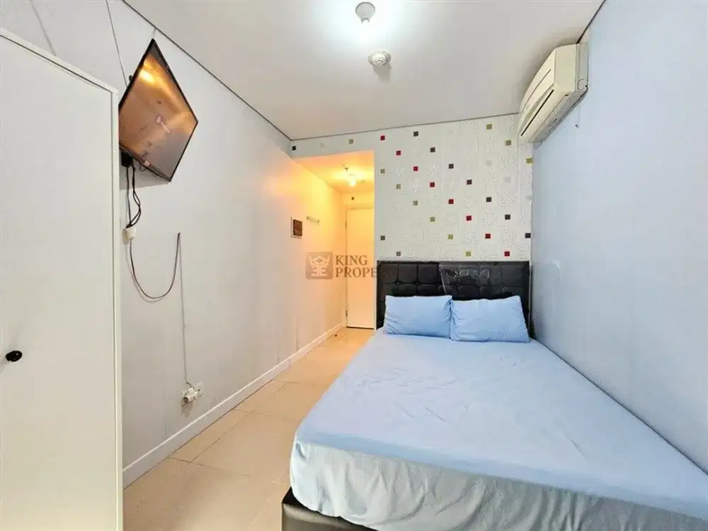 Disewakan Studio Minimalis Apartemen Madison Park Furnished Nyaman Terawat Siap Huni Hanya Jalan Kaki Ke Mall Central Park Tanjung Duren Jakarta Barat