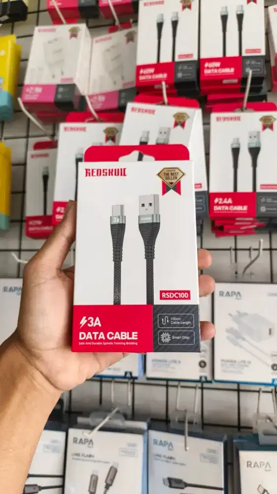 KABEL DATA TYPE C REDSKULL RSDC100