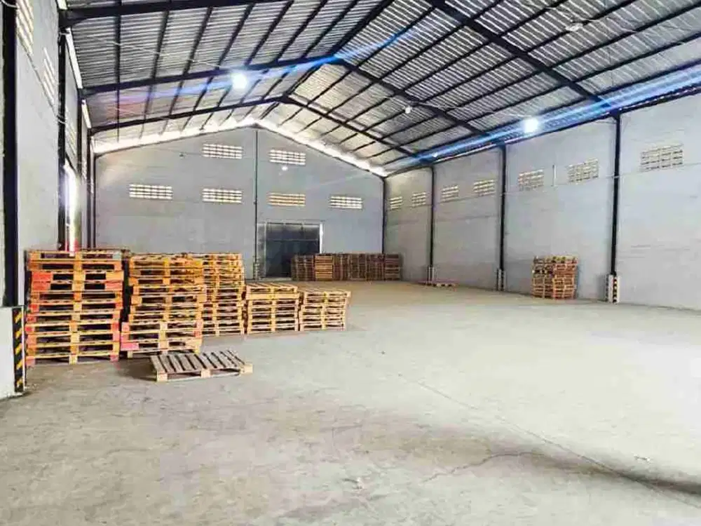 GUDANG DISEWAKAN BANTAR GEBANG BEKASI PALING MURAH AKSES KONTAINER UNIT LANGKA
