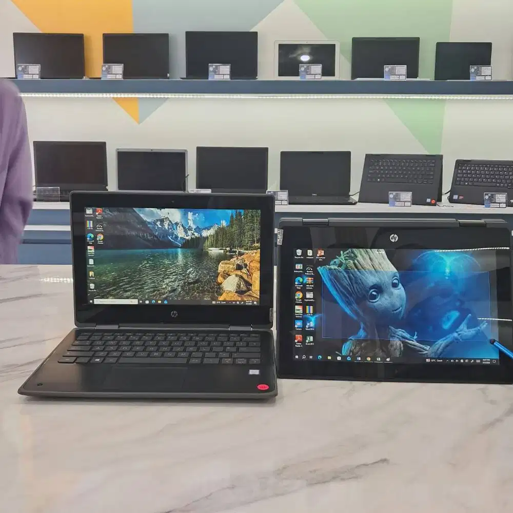LAPTOP H66 i3 GEN 10 | RAM 8GB | SSD 128GB | 12 INCH 2IN1 TOUCHSCREEN
