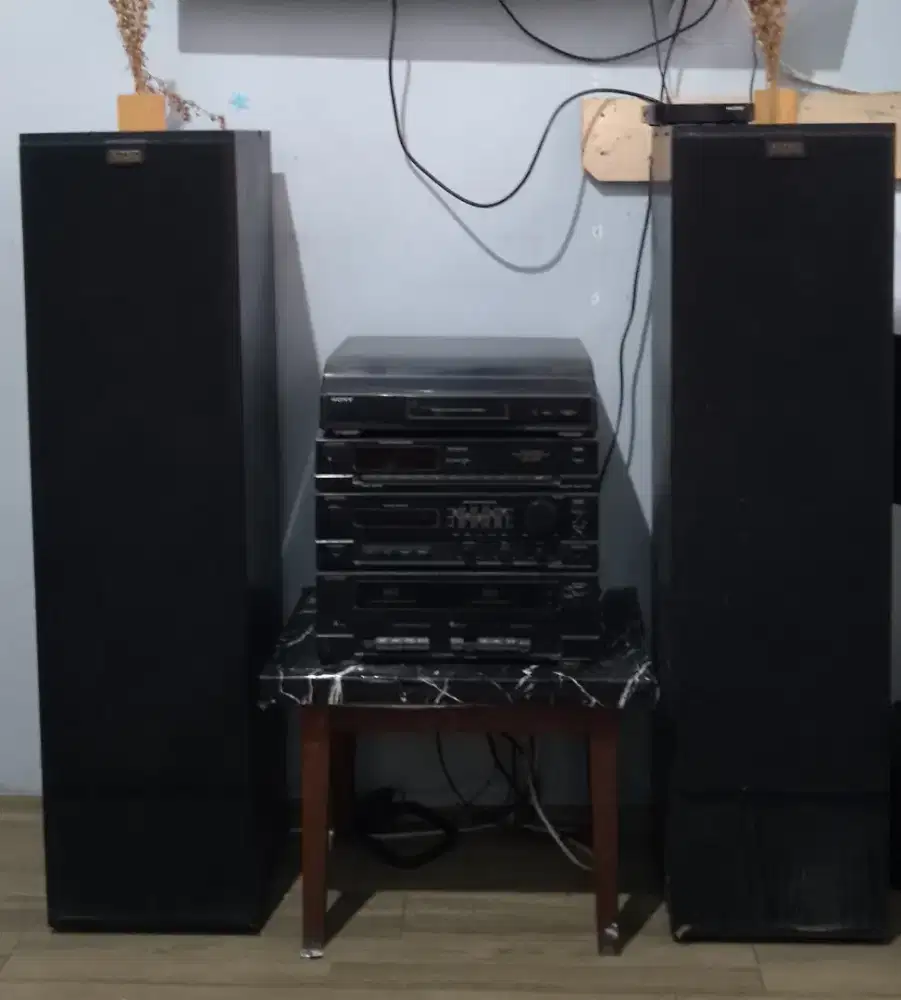 Speaker Tower Pasif Altec Lansing Original Super Bass clear sound